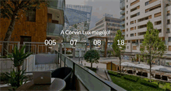 Desktop Screenshot of corvinlux.com